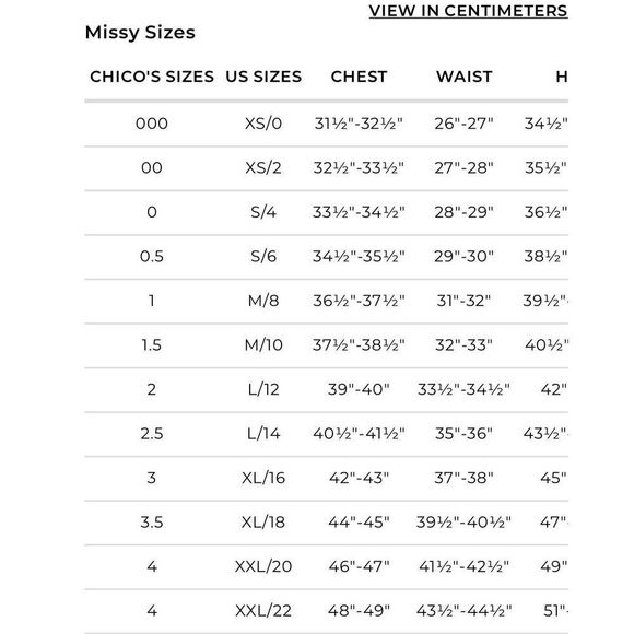 Chico’s size M blue and white top - Picture 5 of 6